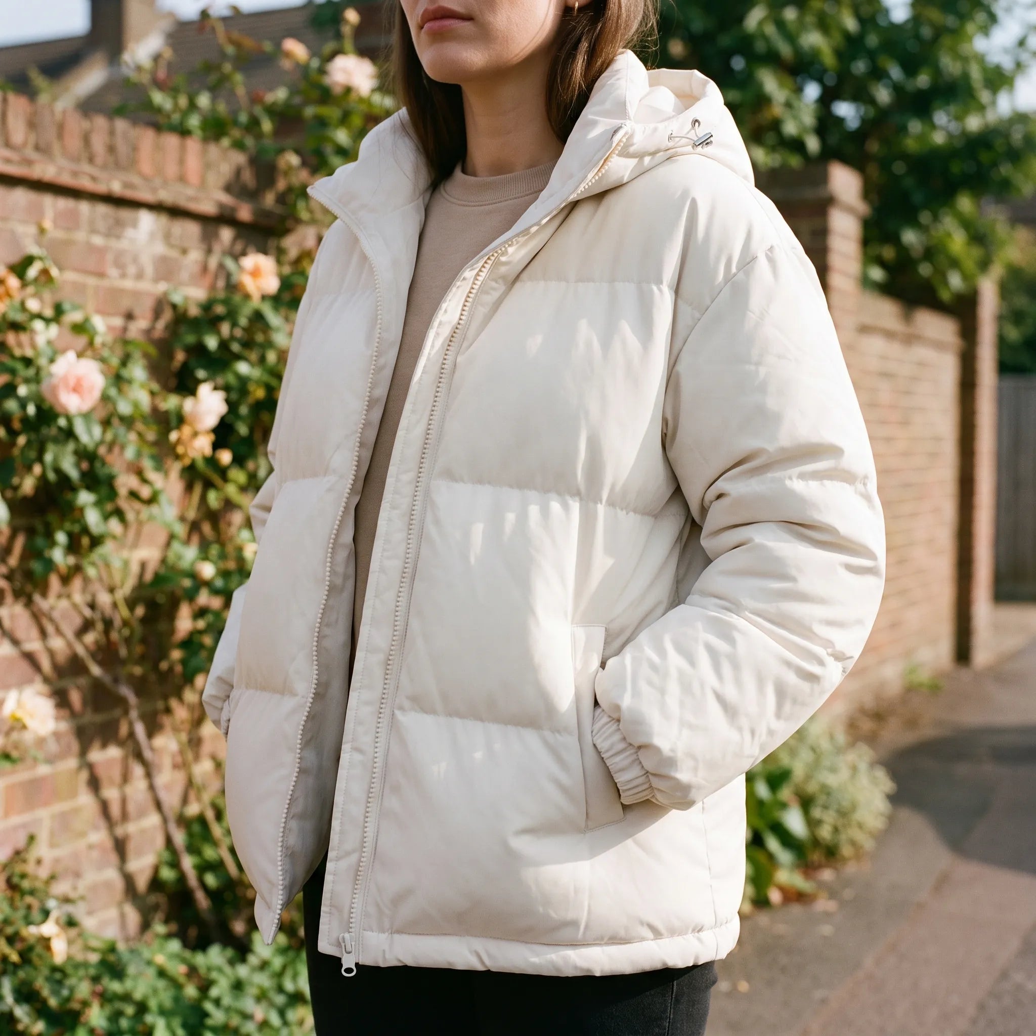 ChillGuard  - Women's Hooded Puffer Jacket Everyday Outerwear