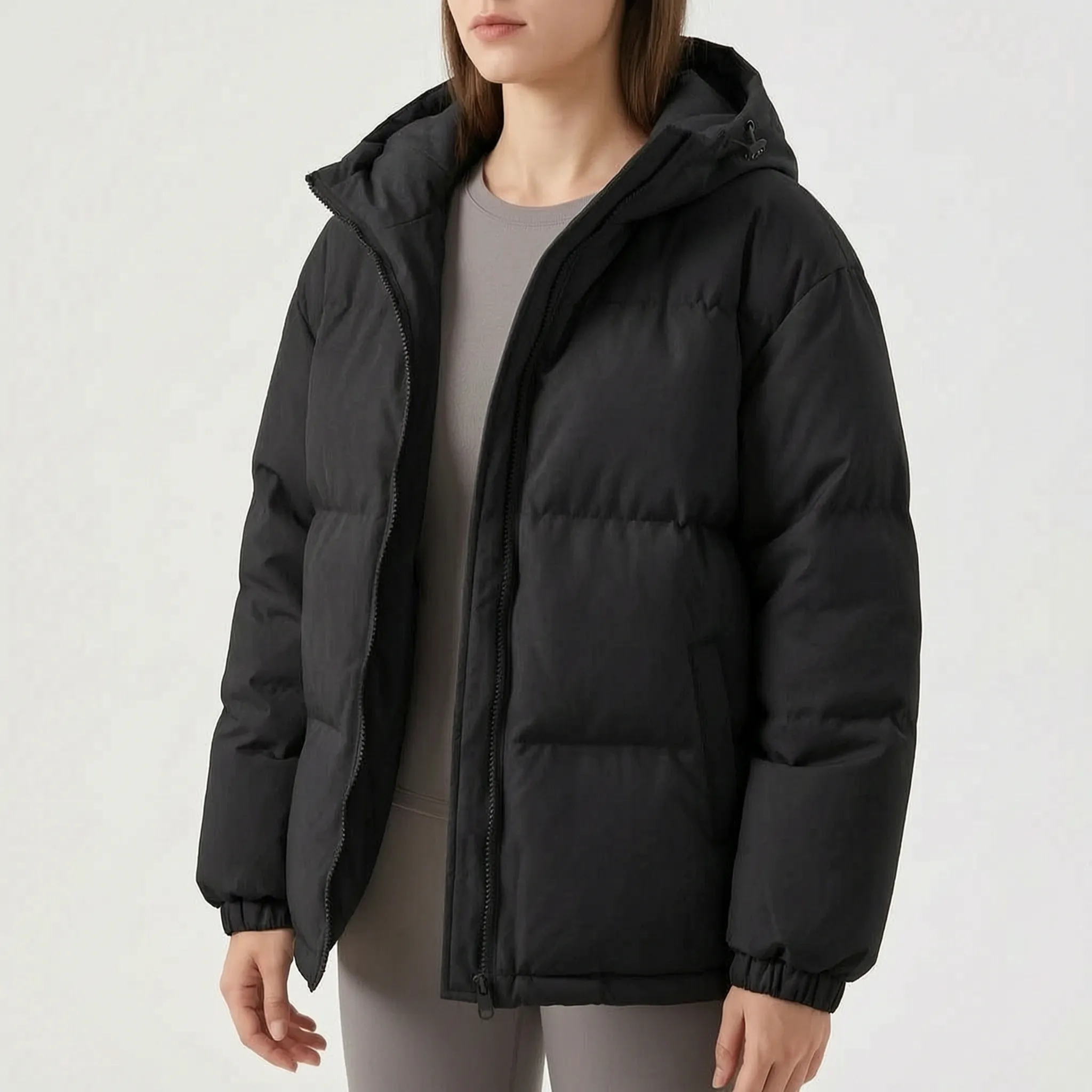 ChillGuard  - Women's Hooded Puffer Jacket Everyday Outerwear