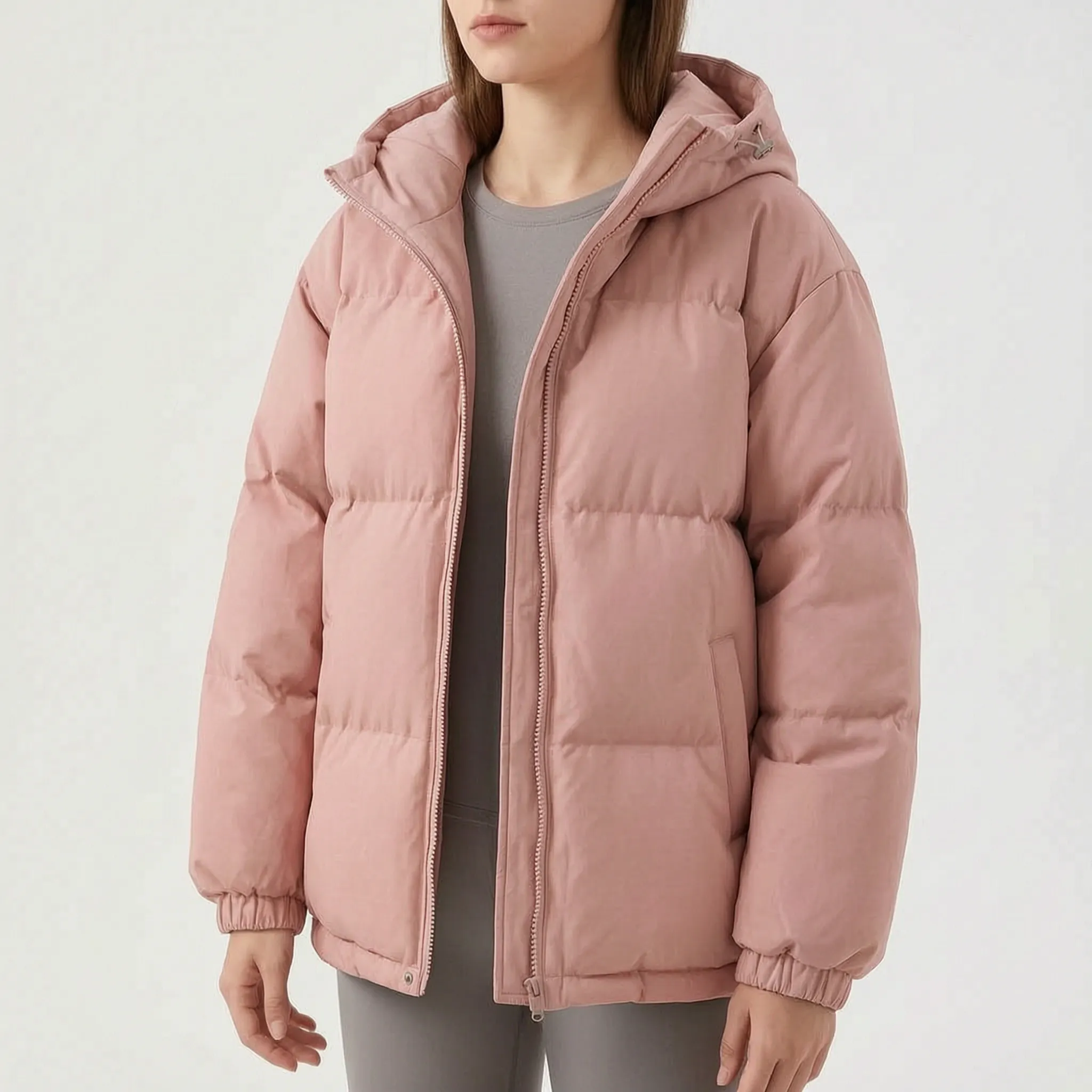 ChillGuard  - Women's Hooded Puffer Jacket Everyday Outerwear