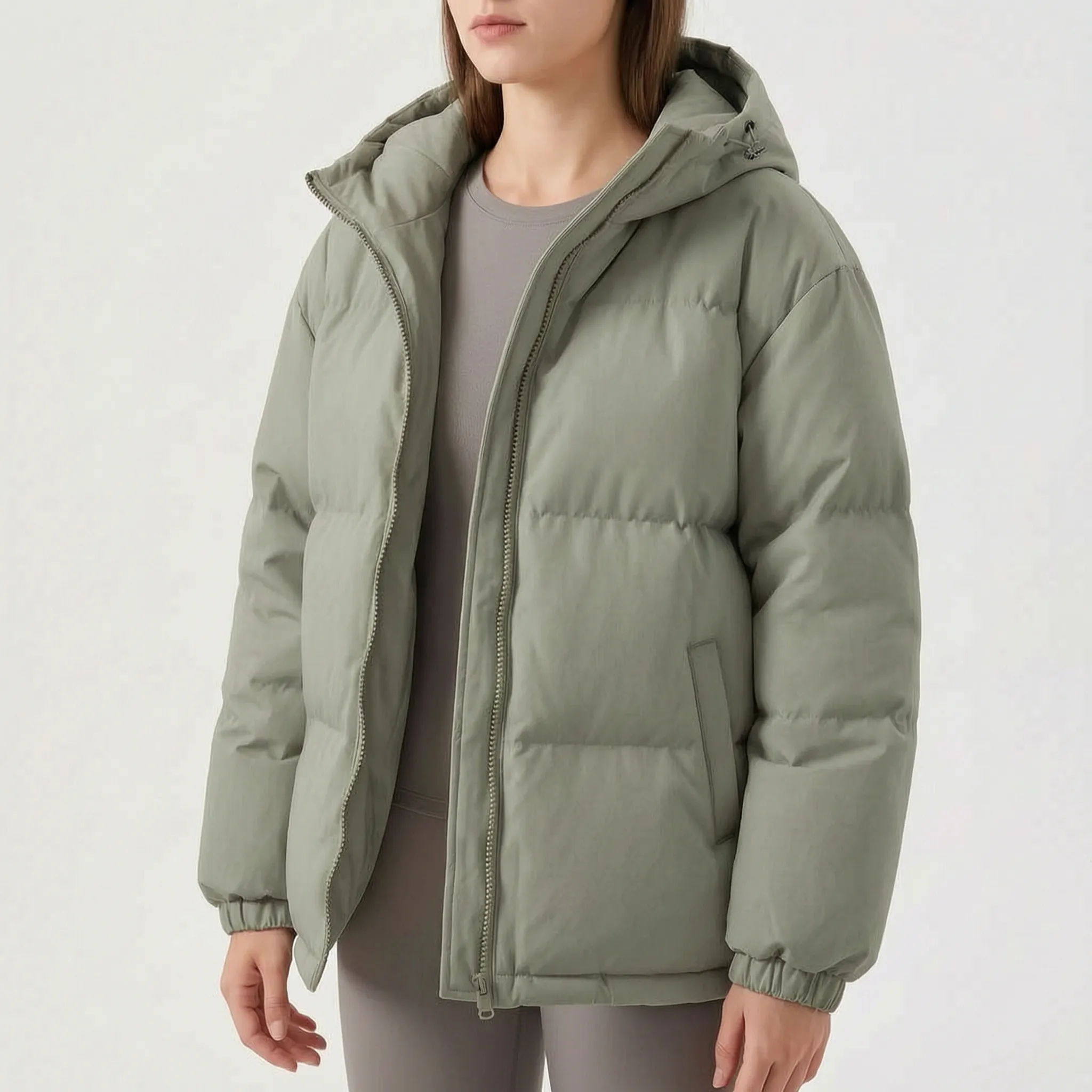 ChillGuard  - Women's Hooded Puffer Jacket Everyday Outerwear