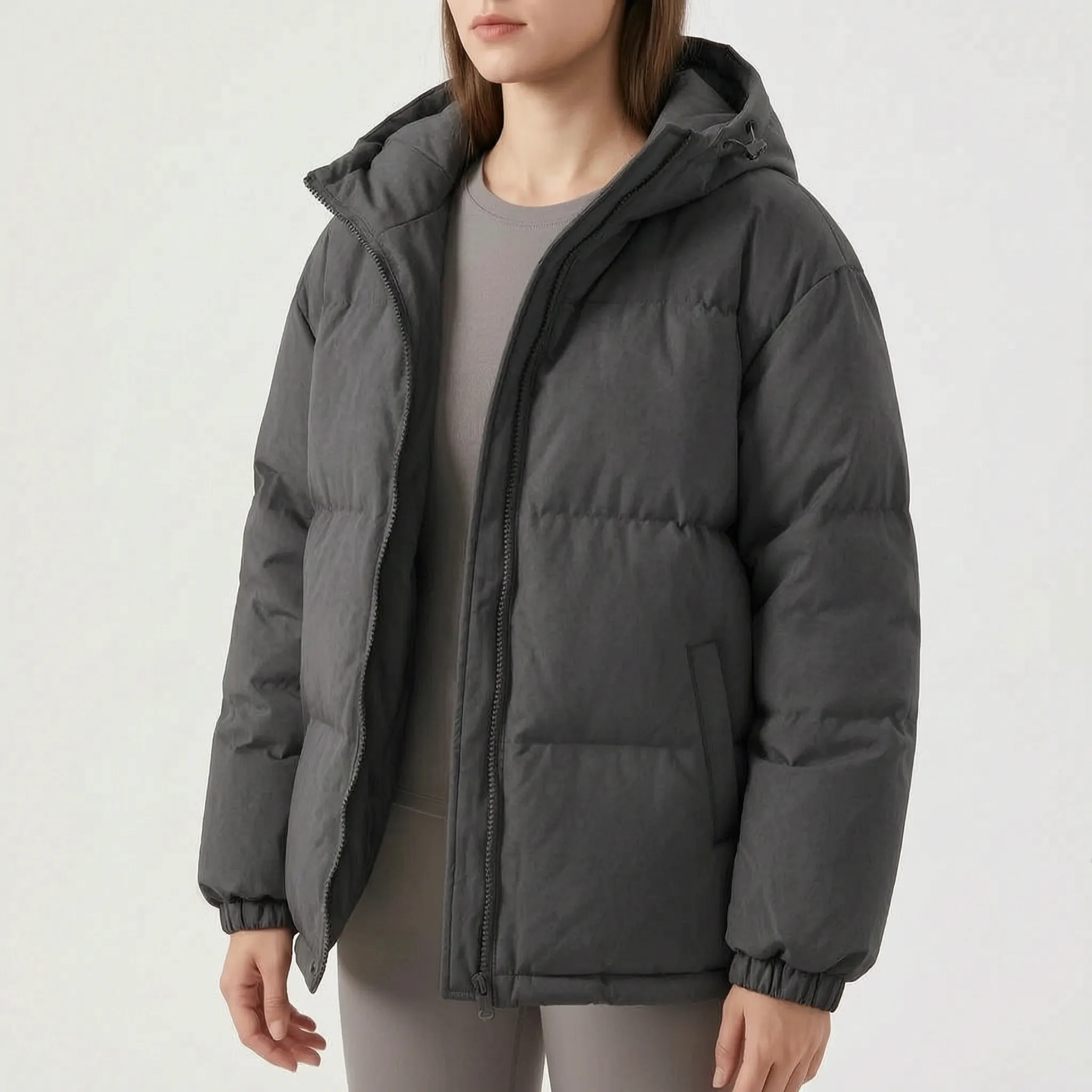 ChillGuard  - Women's Hooded Puffer Jacket Everyday Outerwear
