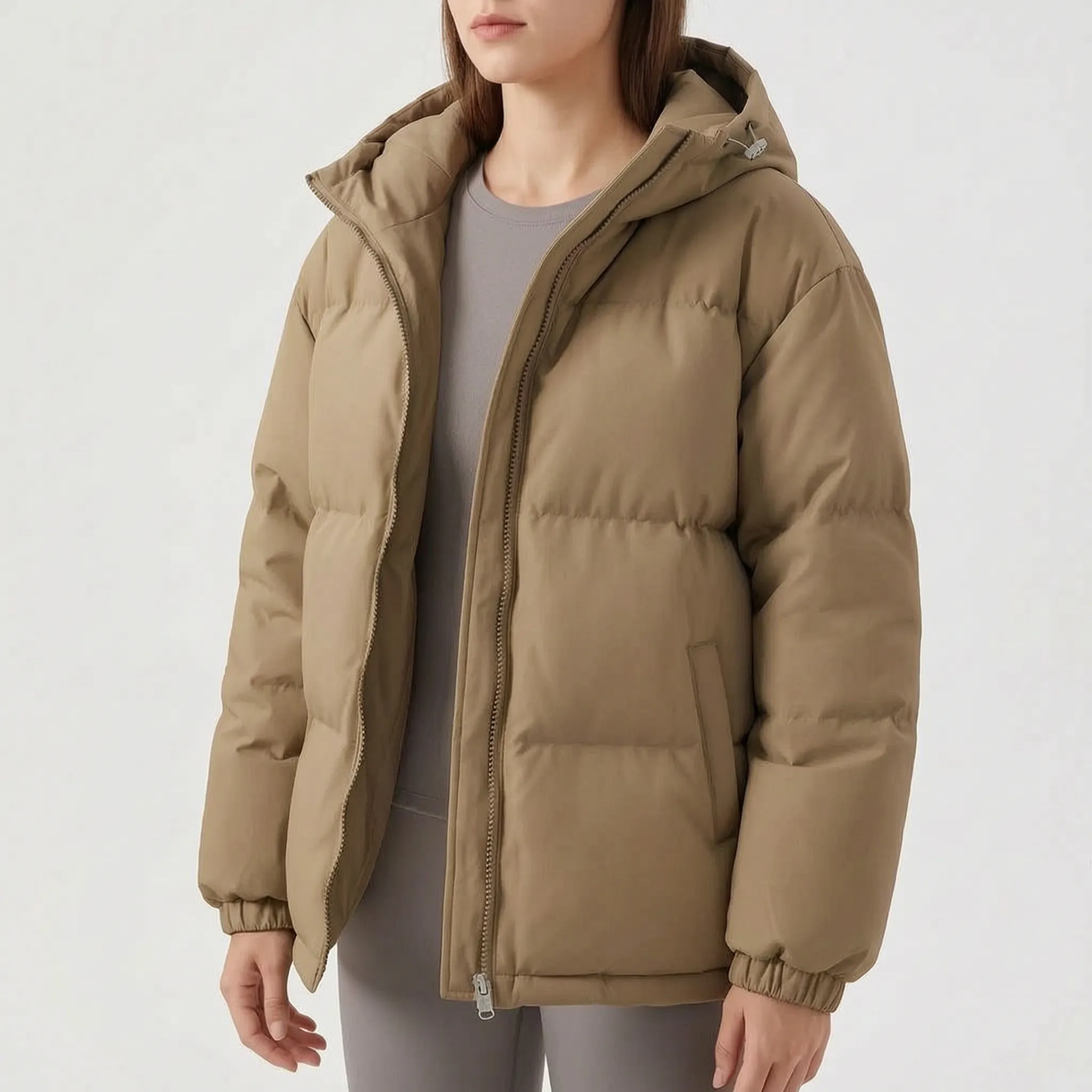 ChillGuard  - Women's Hooded Puffer Jacket Everyday Outerwear