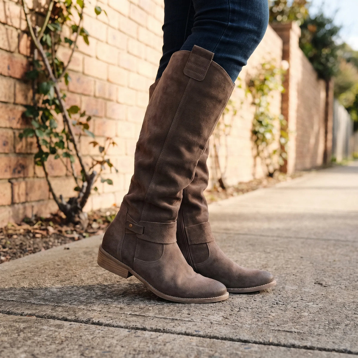 ComfyWalk  - Slouchy Knee-High Orthopaedic Boots Daily Walking
