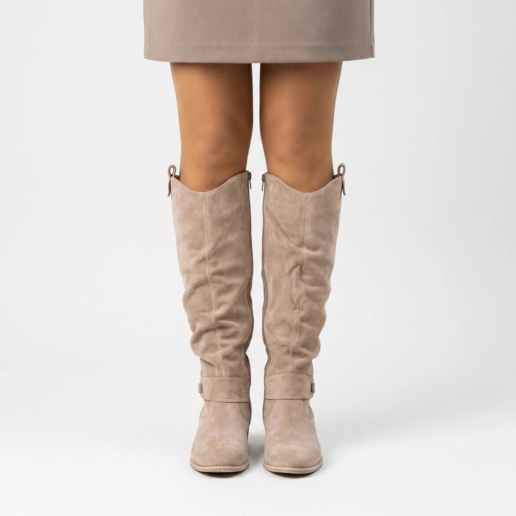 ComfyWalk  - Slouchy Knee-High Orthopaedic Boots Daily Walking