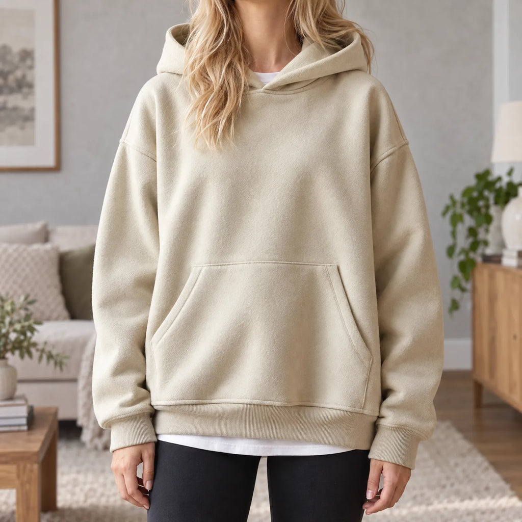 Comod  - Oversized Hoodie Layering On Chilly Days