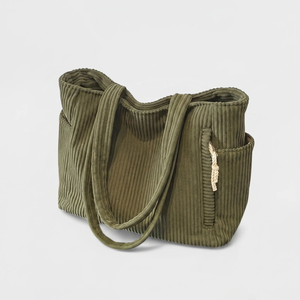 CordTote  - Corduroy Style Tote Bag Daily Commute