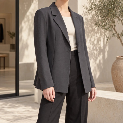 Cortina  - Tailored Single-Button Blazer Office Meetings
