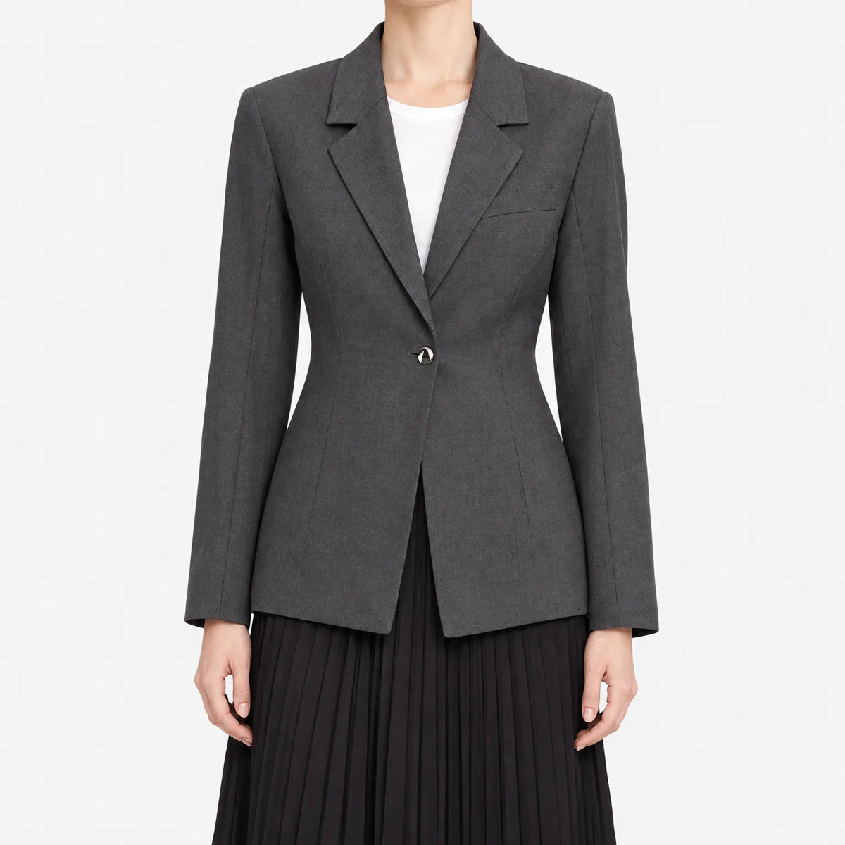 Cortina  - Tailored Single-Button Blazer Office Meetings