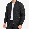 Corvis  - Casual Embroidered Bomber Jacket Layering For Transitional Weather