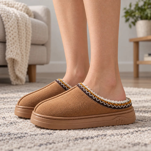 CozyToes  - Thick-Soled Winter Women's Slippers Relaxing At Home