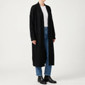 DrapeWeave  - Chunky Longline Cardigan Layering Over Daytime Outfits