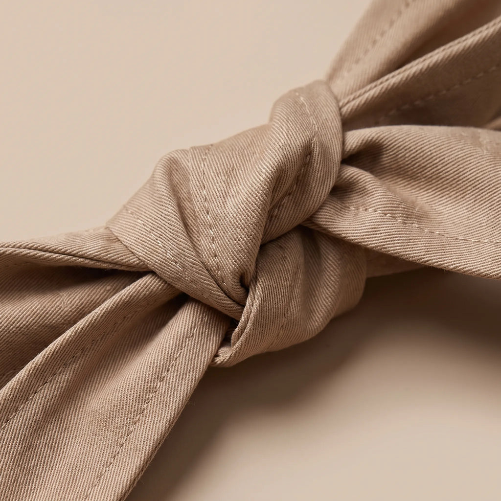 Drapica  - Oversized Long Trench Coat Layering Over Knitwear