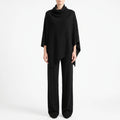 Drapona  - Draped Two Piece Women Loungewear Set Relaxed Evening Wear