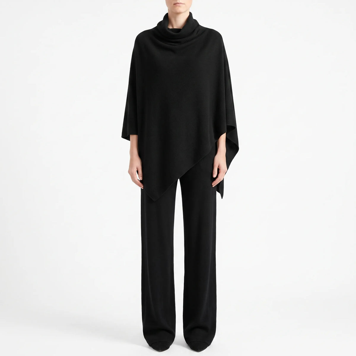 Drapona  - Draped Two Piece Women Loungewear Set Relaxed Evening Wear