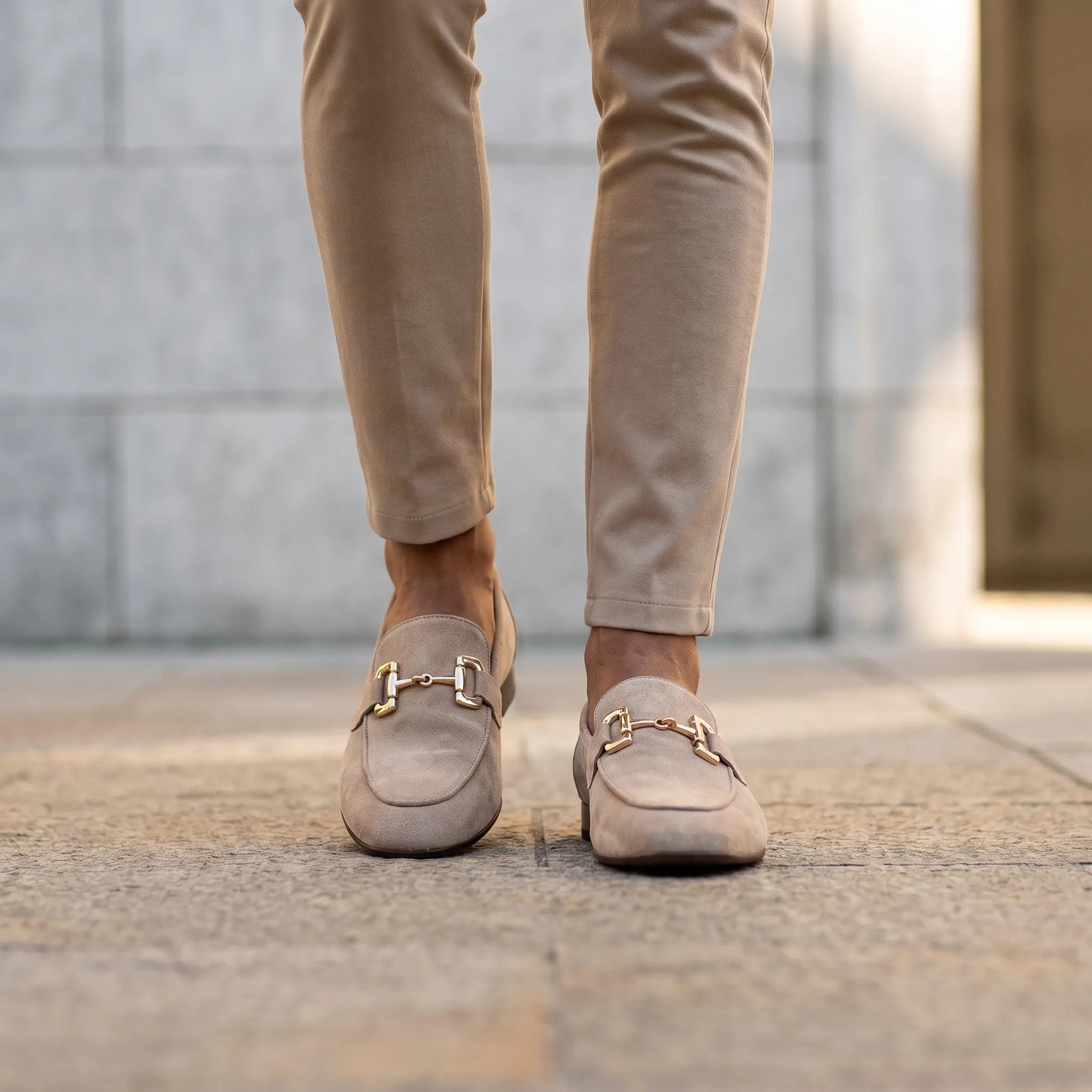 EquusStep  - Slip-On Horsebit Loafers Office Attire