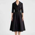 EvoraDress  - A-Line Midi Dress Formal Events