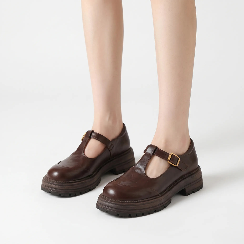 Farissa  - Flat T-Bar Shoes Daily Wear