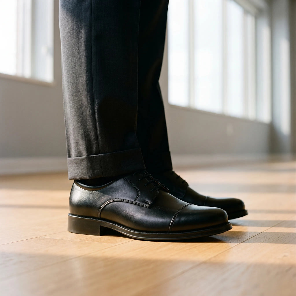 FlexOxfords  - Men's Business Casual Slip-On Shoes Business Meetings