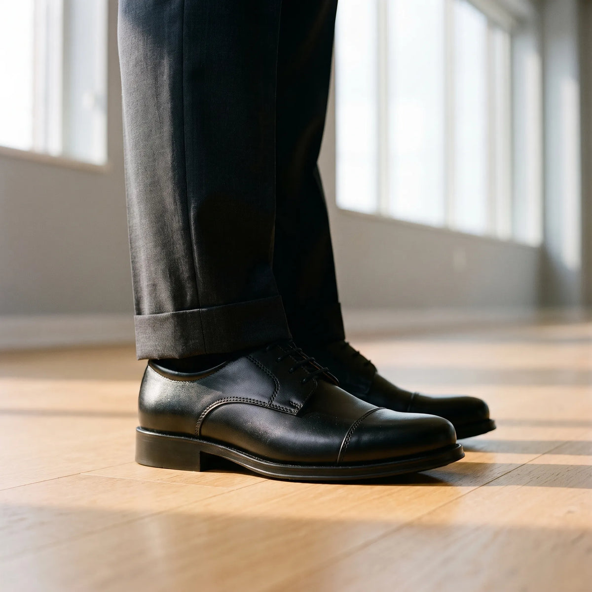 FlexOxfords  - Men's Business Casual Slip-On Shoes Business Meetings