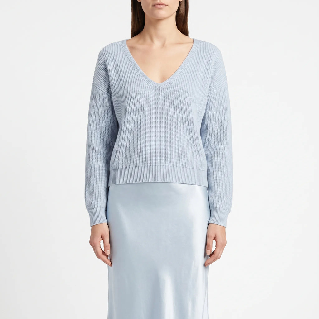 Flowara  - Long-Sleeve V-Neck Co Ord Set Evening Social Events
