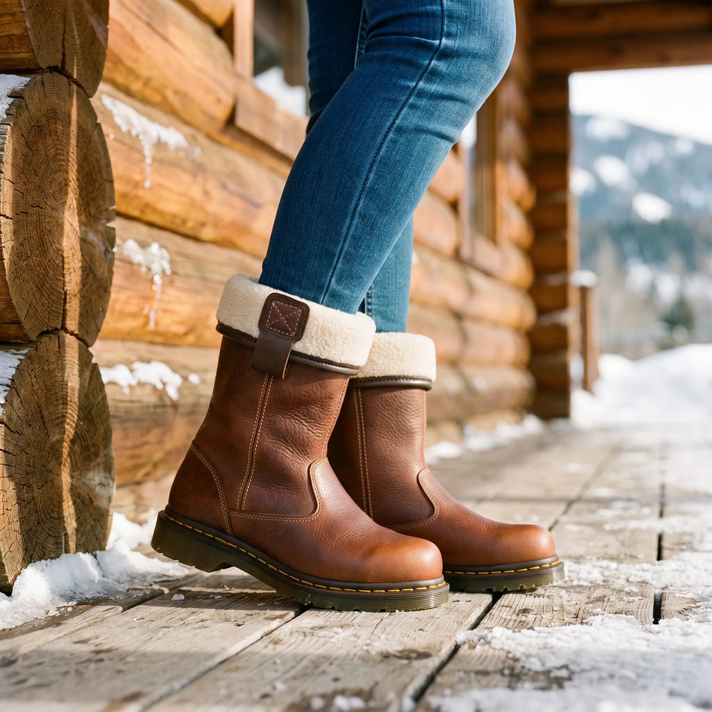 FrostTread  - Lined Mid-Calf Winter Boots Cold Weather Commutes