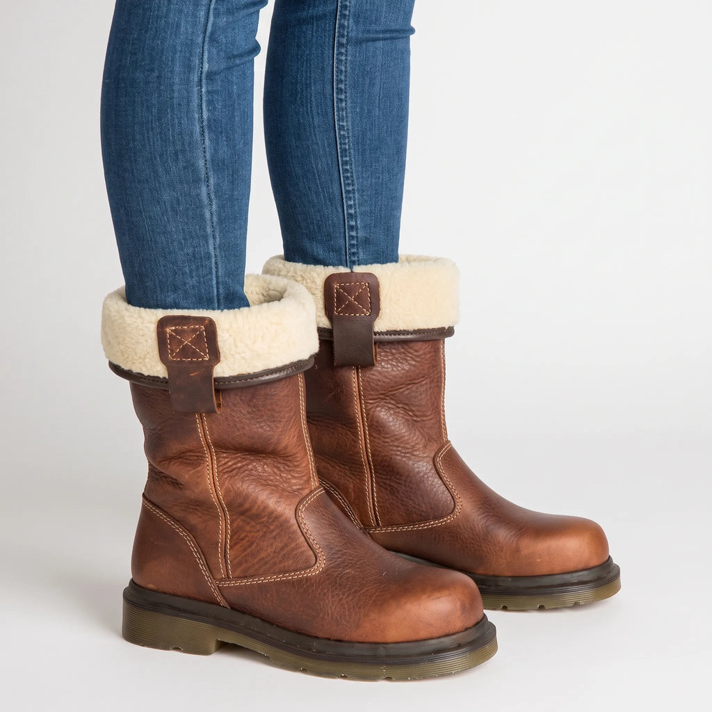 FrostTread  - Lined Mid-Calf Winter Boots Cold Weather Commutes