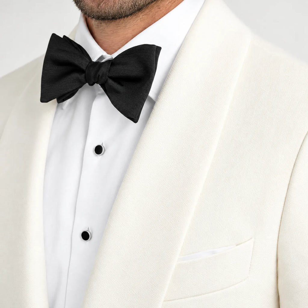 Garnet  - Ivory Dinner Jacket Attending Formal Dinners