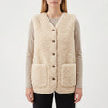 Gilaro  - Relaxed Fit Textured Ladies Layering Gilet Transitional Weather Layering