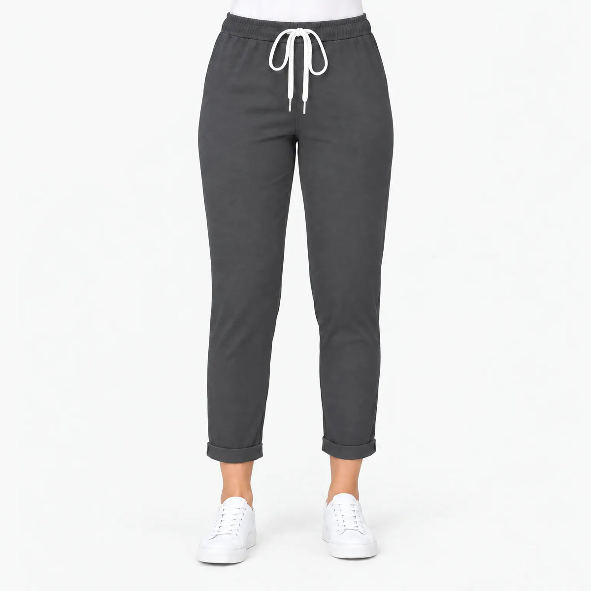 Kaelia  - Casual Drawstring Womens Trousers Everyday Casual Wear