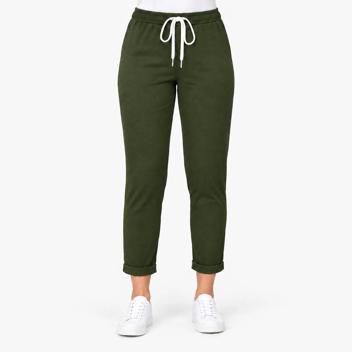 Kaelia  - Casual Drawstring Womens Trousers Everyday Casual Wear