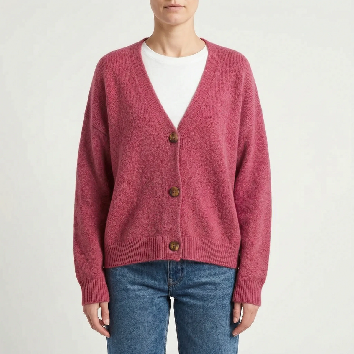 KnitVee  - Women's Knitted Cardigan Layering Over Tops