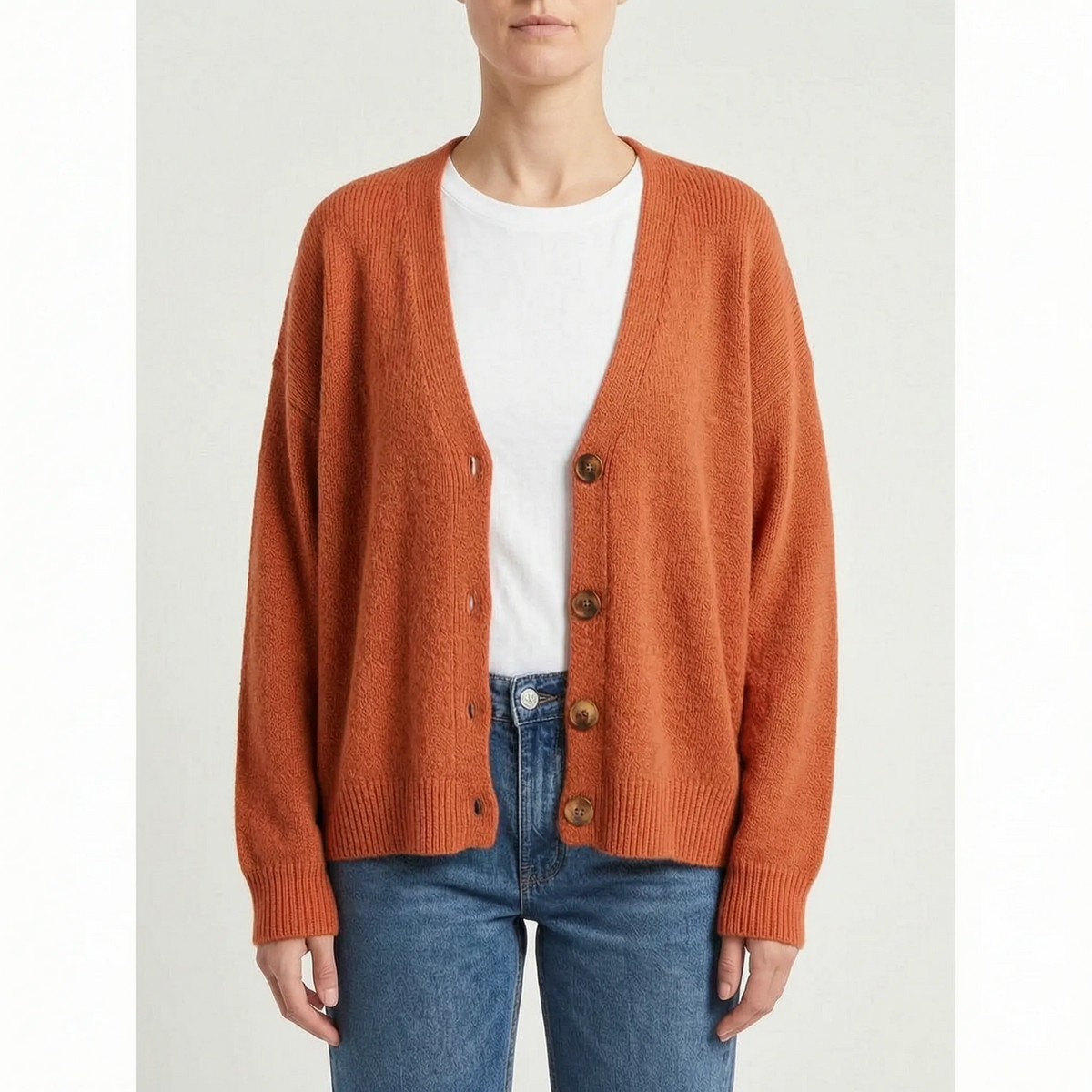 KnitVee  - Women's Knitted Cardigan Layering Over Tops