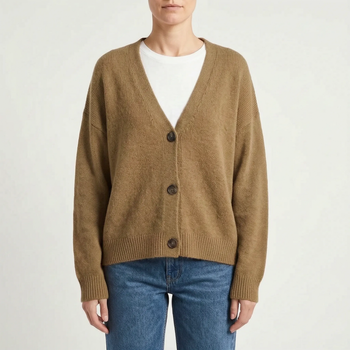 KnitVee  - Women's Knitted Cardigan Layering Over Tops