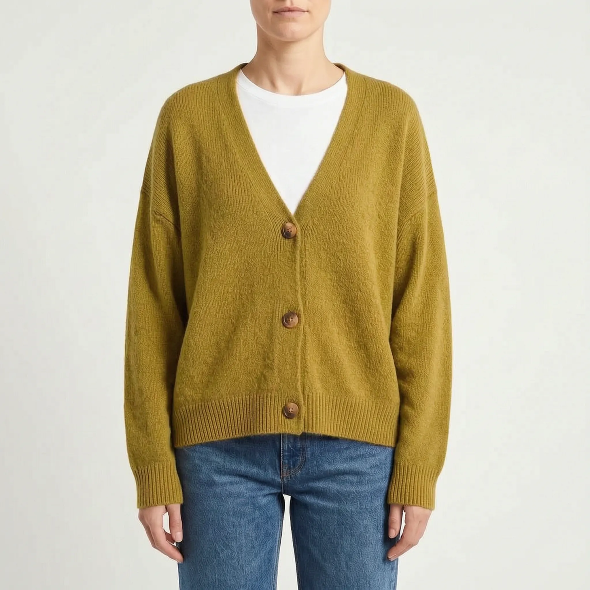 KnitVee  - Women's Knitted Cardigan Layering Over Tops