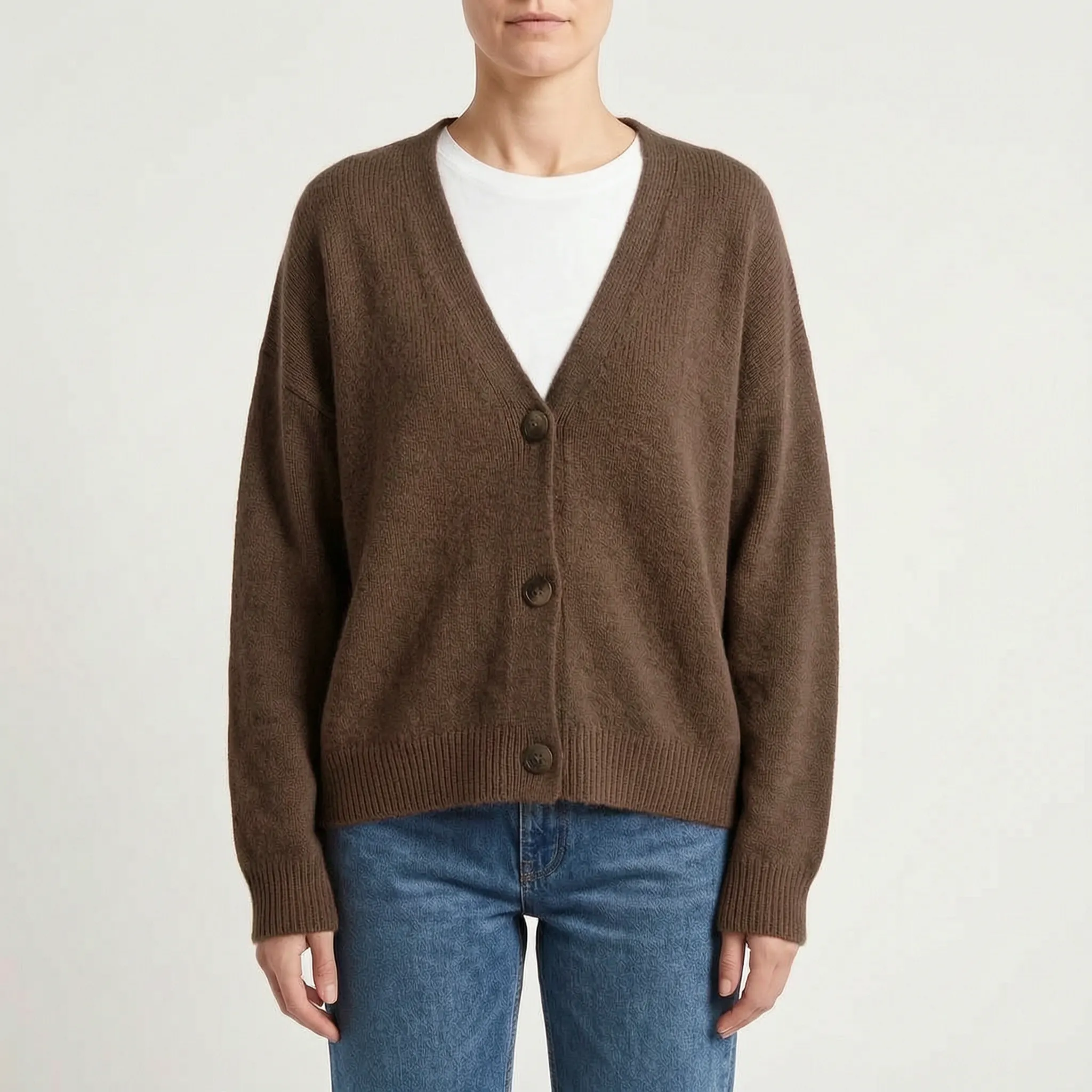 KnitVee  - Women's Knitted Cardigan Layering Over Tops