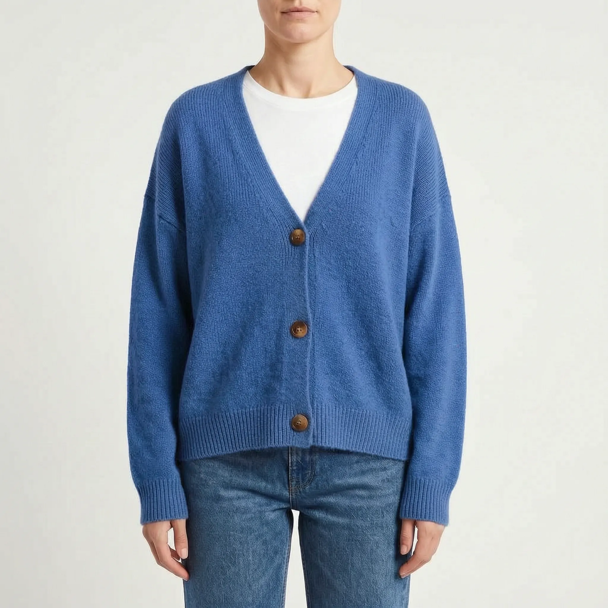 KnitVee  - Women's Knitted Cardigan Layering Over Tops