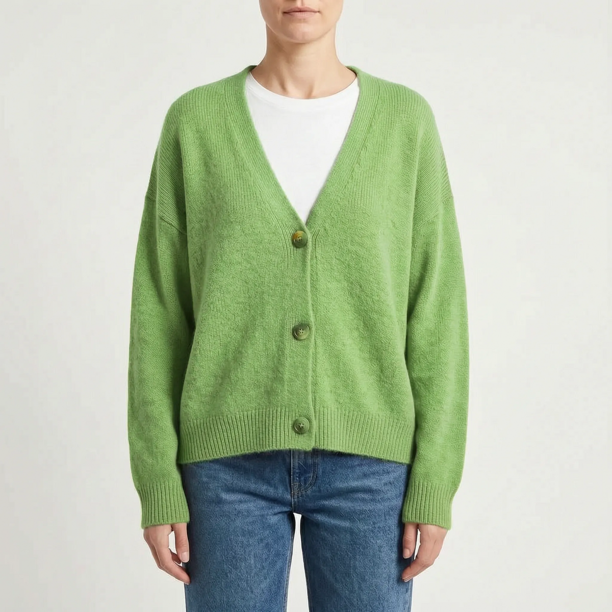 KnitVee  - Women's Knitted Cardigan Layering Over Tops