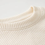 KnitVibe  - Ribbed Long Knitted Jumper Casual Dressing