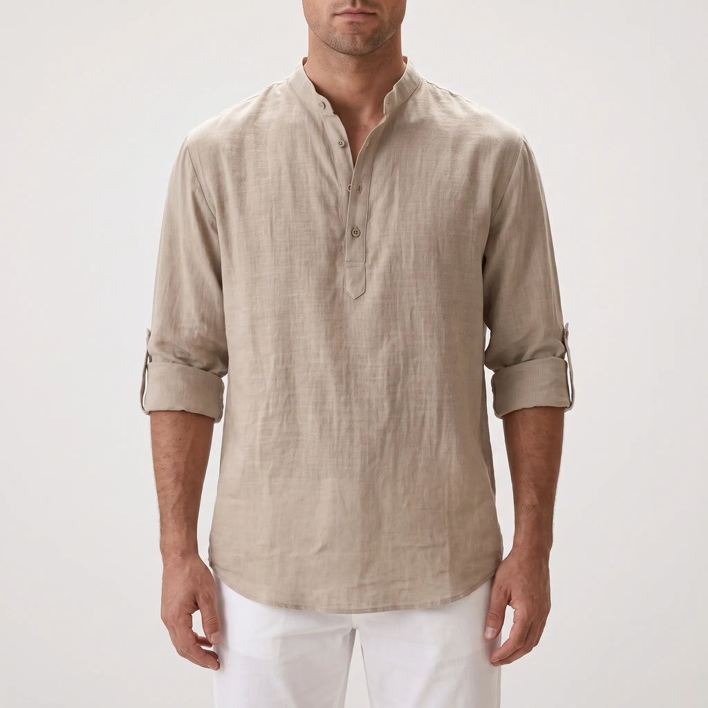 Kolaris  - Men's Relaxed Fit Breathable Shirt Warm Weather Outings