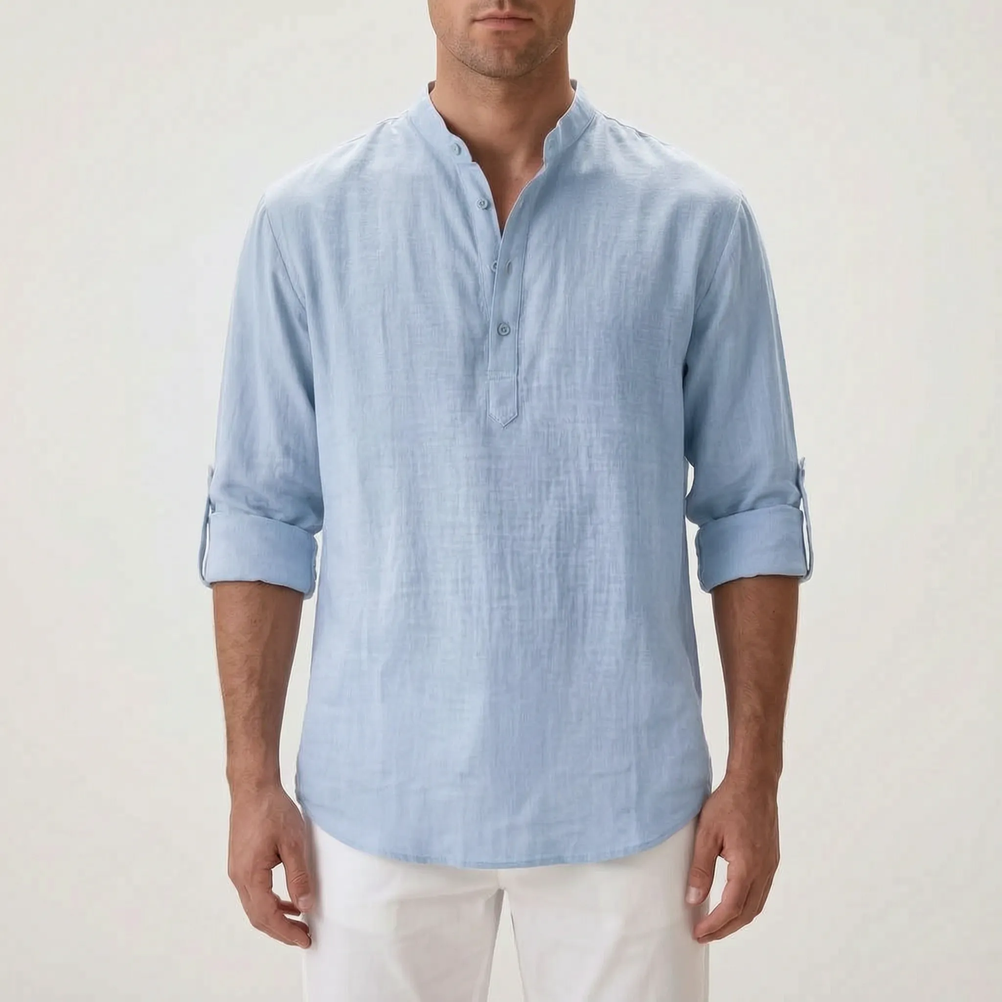 Kolaris  - Men's Relaxed Fit Breathable Shirt Warm Weather Outings