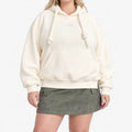 Kumo  - Oversized Fleece Hoodie Relaxing At Home