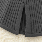 Kyma  - Colour-Block Ribbed Co-Ord Cold Weather Layering