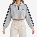 Kynith  - Waffle Knit Sweatshirt Layering On Cooler Days