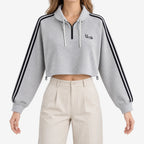 Kynith  - Waffle Knit Sweatshirt Layering On Cooler Days