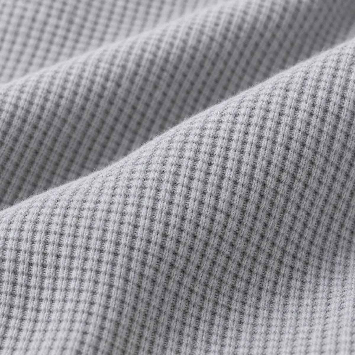 Kynith  - Waffle Knit Sweatshirt Layering On Cooler Days
