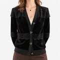 Lacetto  - Women's Lace Cardigan Jacket Layering Over Tops