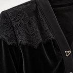 Lacetto  - Women's Lace Cardigan Jacket Layering Over Tops