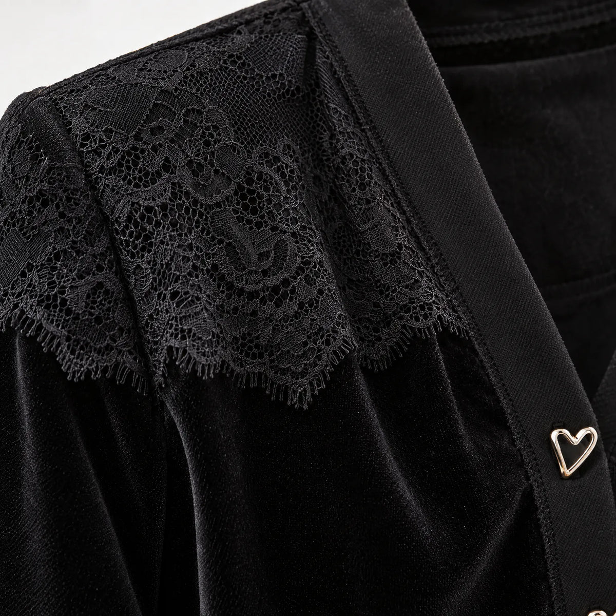Lacetto  - Women's Lace Cardigan Jacket Layering Over Tops