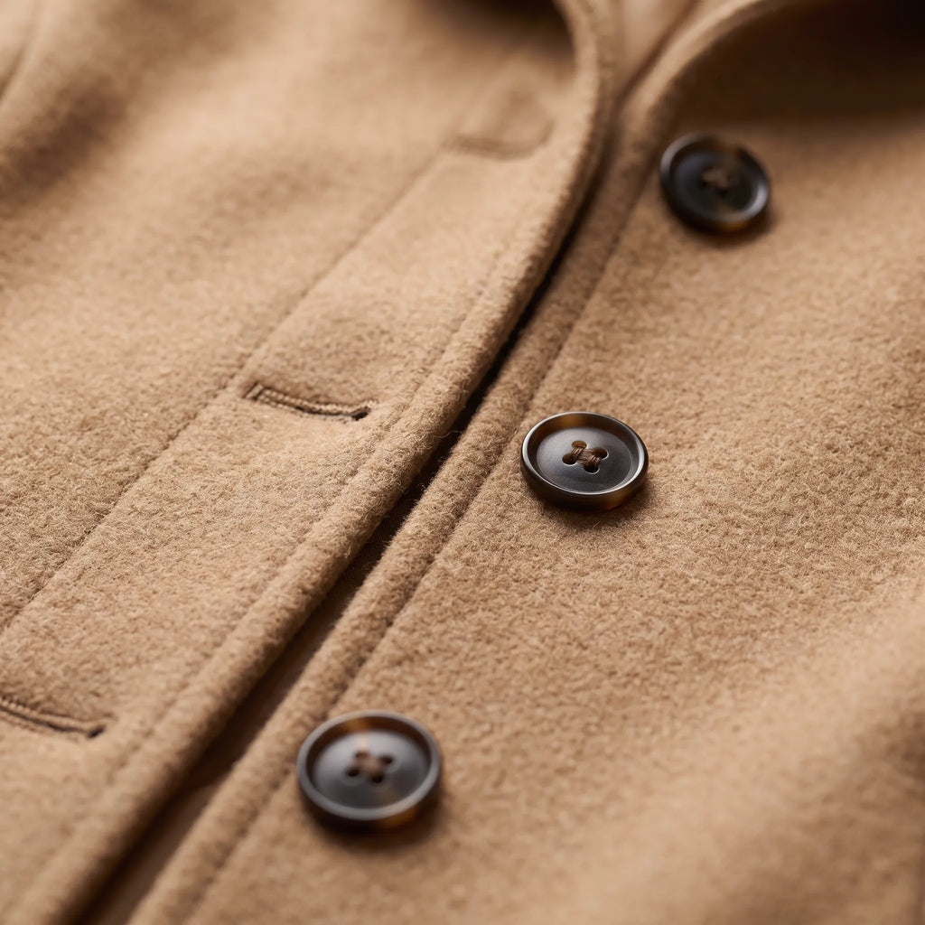 Lapello  - Tailored Lapel Collar Trench Coat Cold Weather Layering