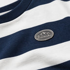 Lineo  - Oversized Striped Long Sleeve Top Casual Daytime Wear